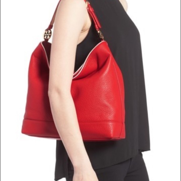 Tory Burch duet leather hobo bag - Picture 2 of 7